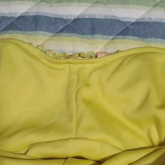 💥F21 yellow scrunched dress - Picture 5 of 9